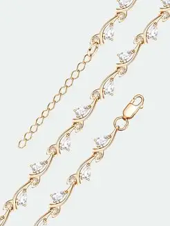 Браслет женское украшение из серебра с аметистом и фианитами Торговый дом Ювелир Холдинг 151809707 купить за 2 850 ₽ в интернет‑магазине Wildberries